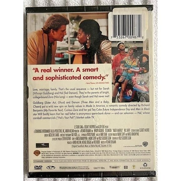 Made in America (DVD), Whoopi Goldberg, Ted Danson - New - Picture 2 of 2